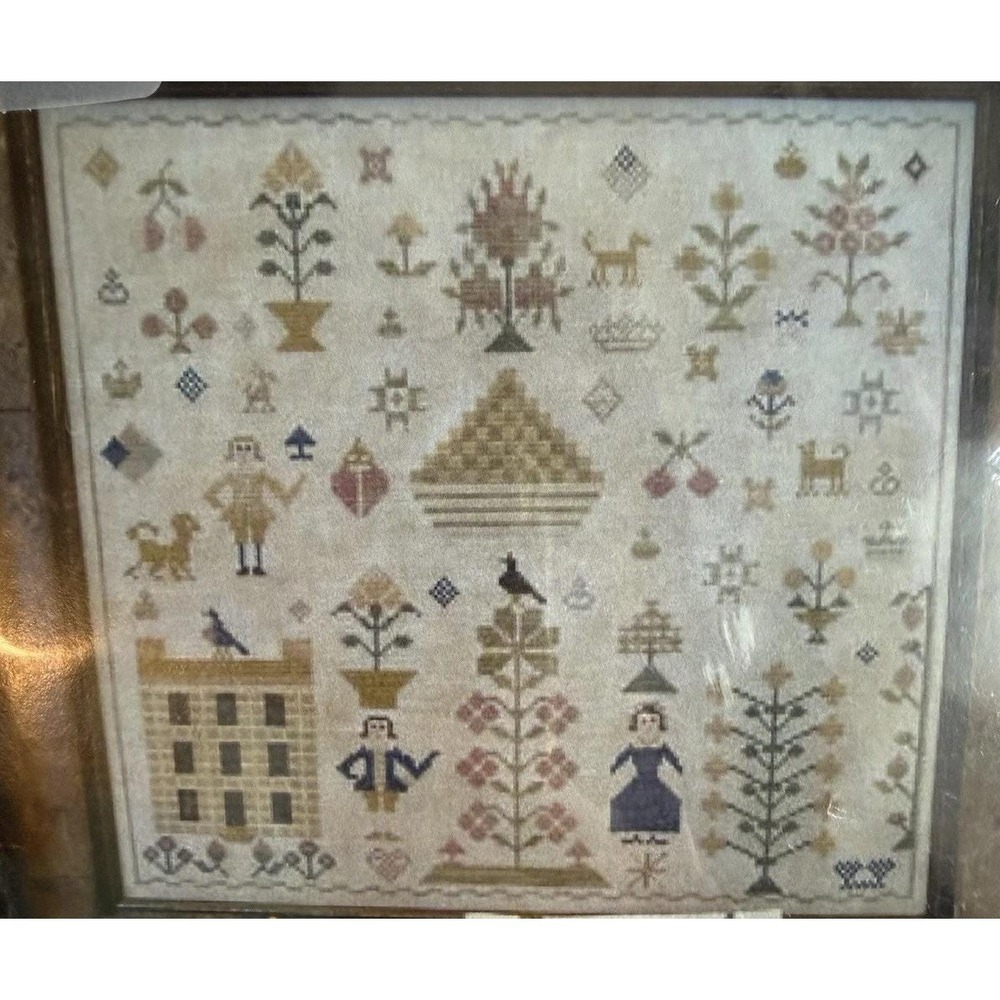 Milady's Courting Conundrum Cross Stitch Kit By Running With Needles & Scissors